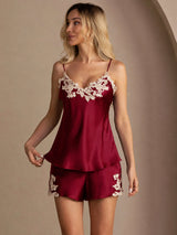 [Vin] SilkSilky-NO Spaghetti Strap V Neck Camisole sett 004