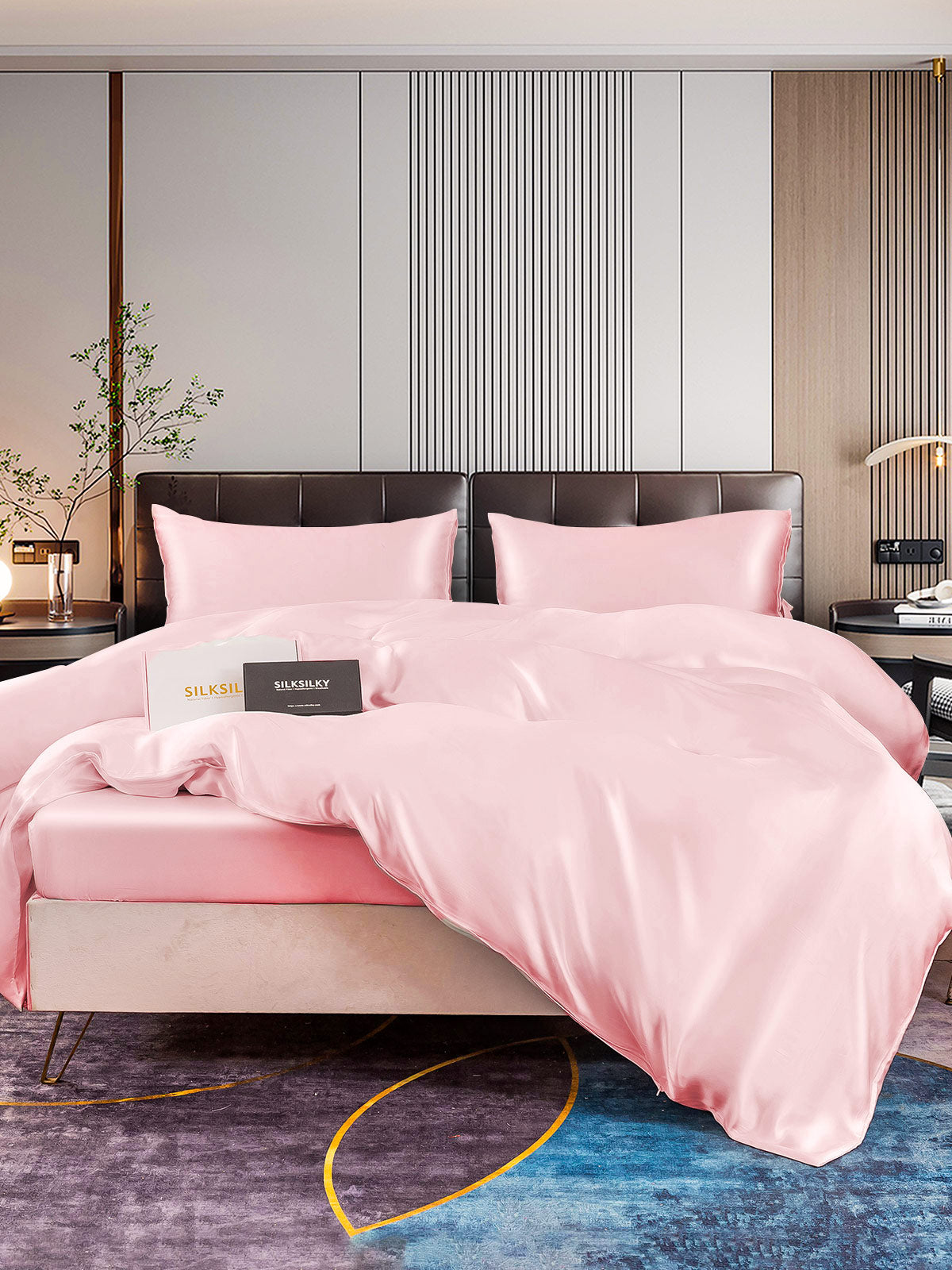 [Rosa] SilkSilky-NO 22Momme Bedding Set 004