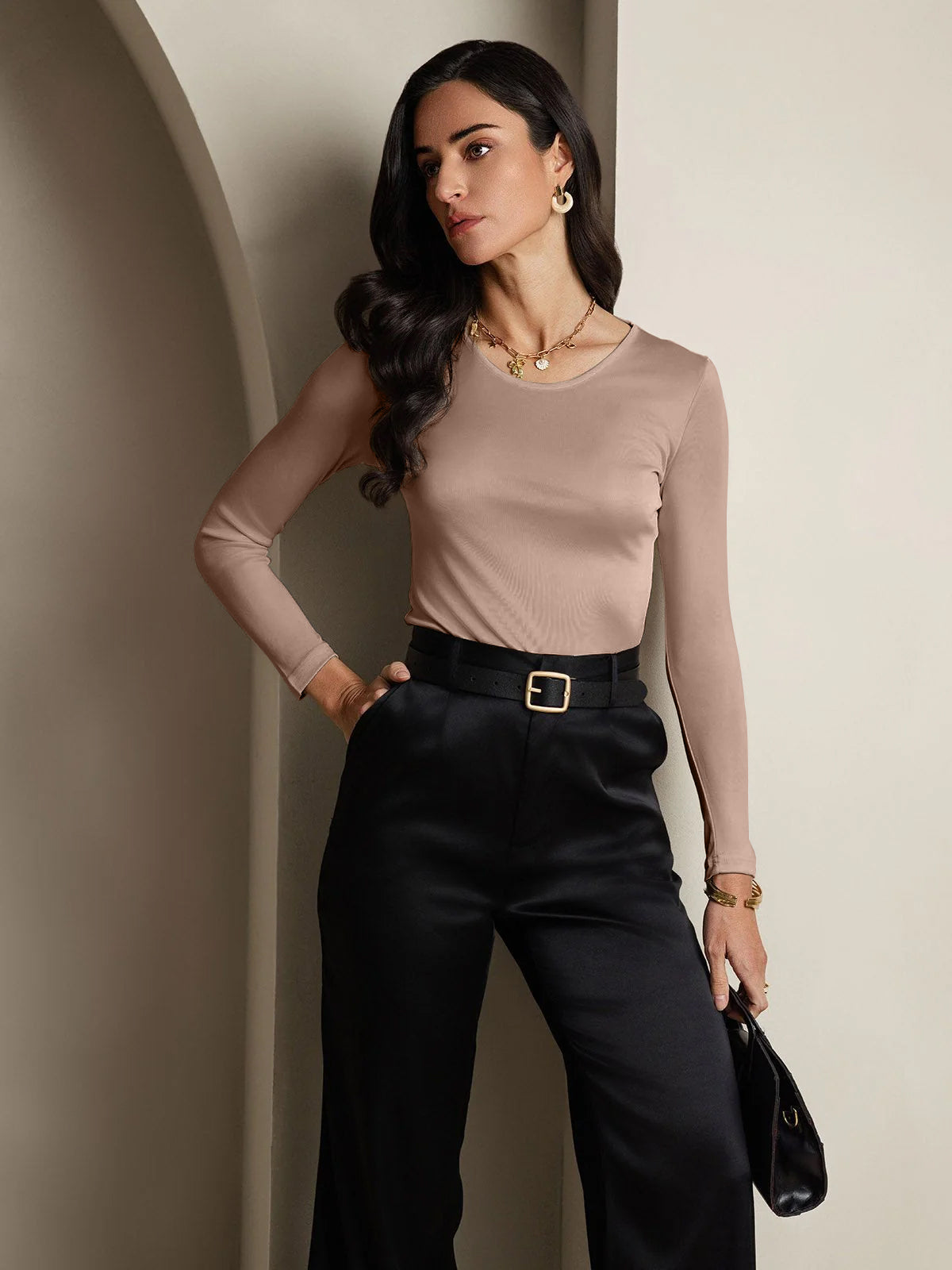 [Kaffe] SilkSilky-NO Silke Womens T-Shirt 004