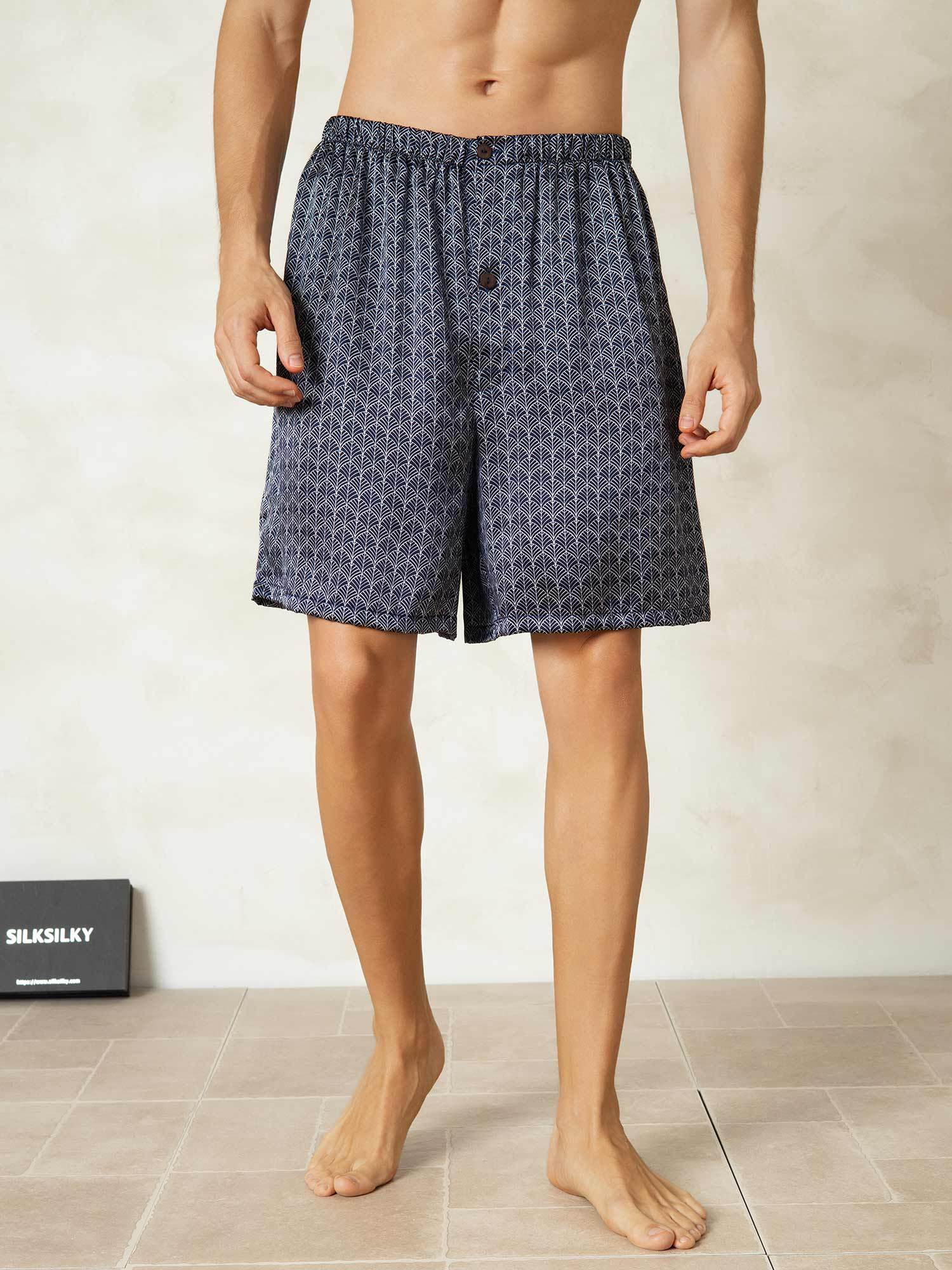 [MarineGinkgo] SilkSilky-NO Silke Mens Sleep Bottoms 001