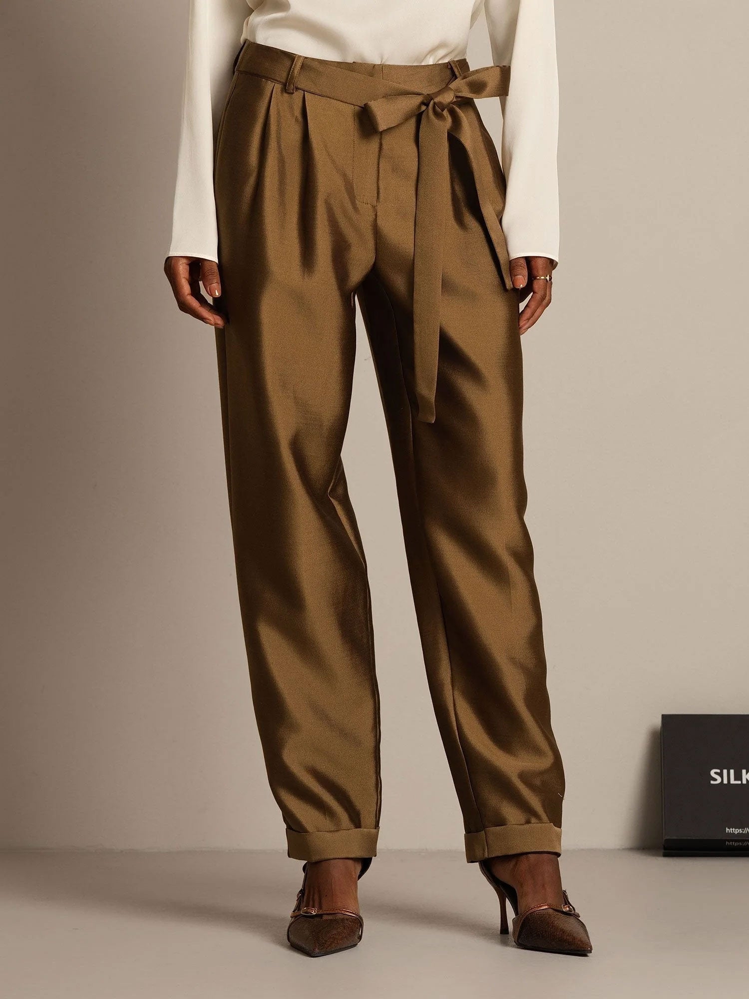 [Bronse] SilkSilky-NO 32Momme Silke Womens Pants 007