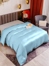 [Lyse Blå] SilkSilky-NO 19Momme Duvet Covers 001