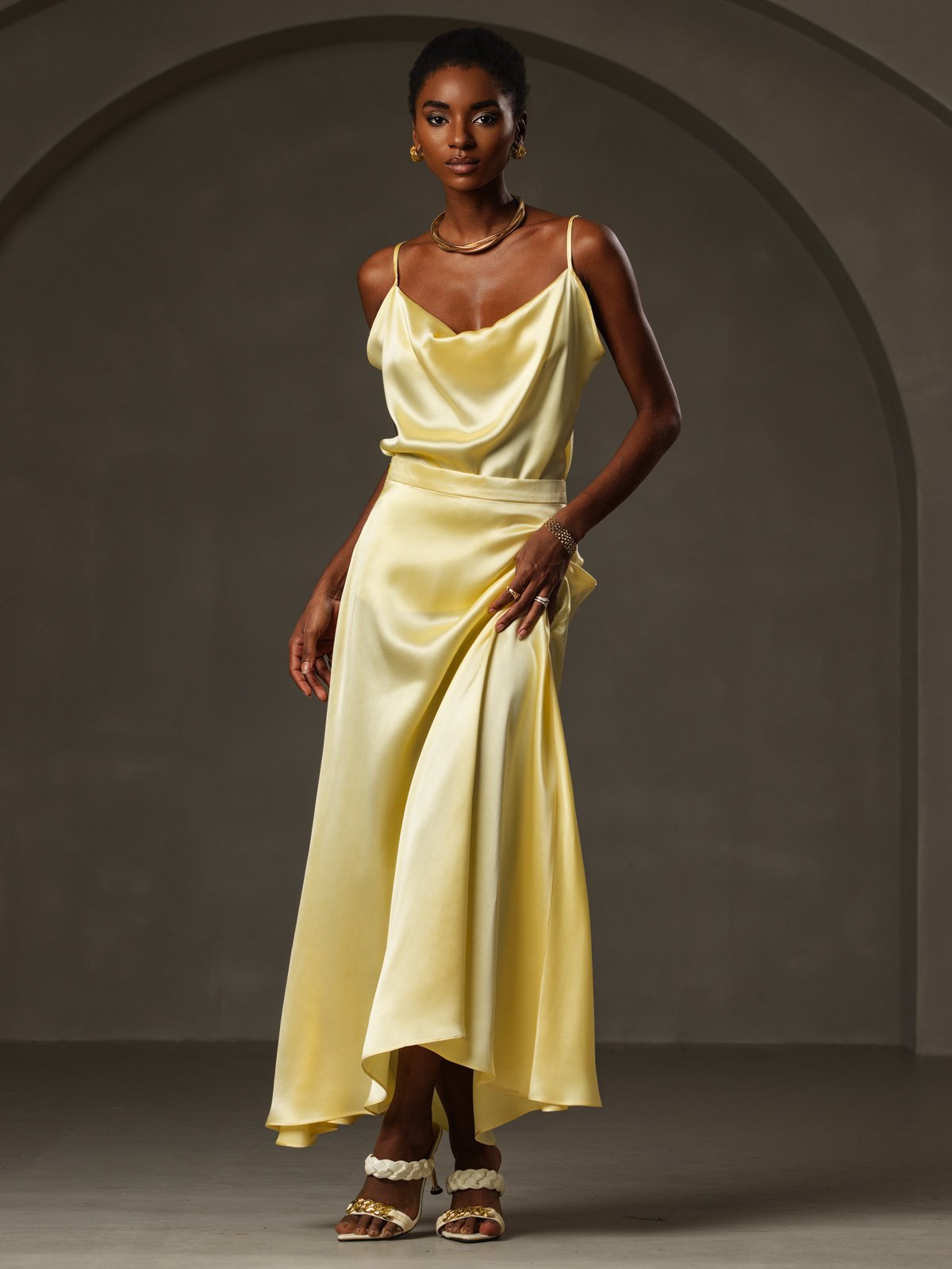 [Gul] SilkSilky-NO 19Momme Silke Camisoles 005