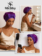 [Lilla] SilkSilky-NO Sovehette 005