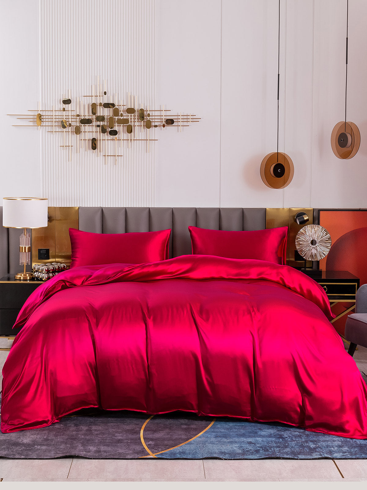 [Vin] SilkSilky-NO 19Momme Bedding Set 004