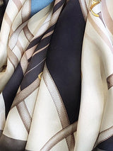 [P087] SilkSilky-NO Pure Silk Scarf 003