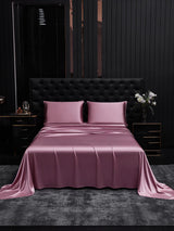 [Blek Mauve] SilkSilky-NO 25Momme Bedding Set 001