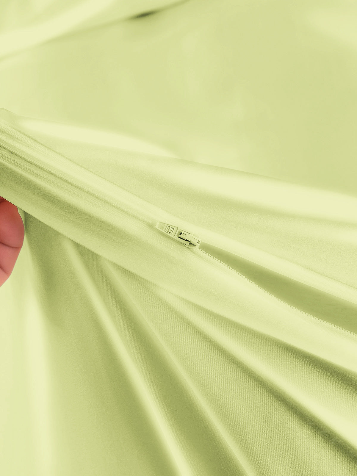 [Mintgrønn] SilkSilky-NO 19Momme Duvet Cover 005