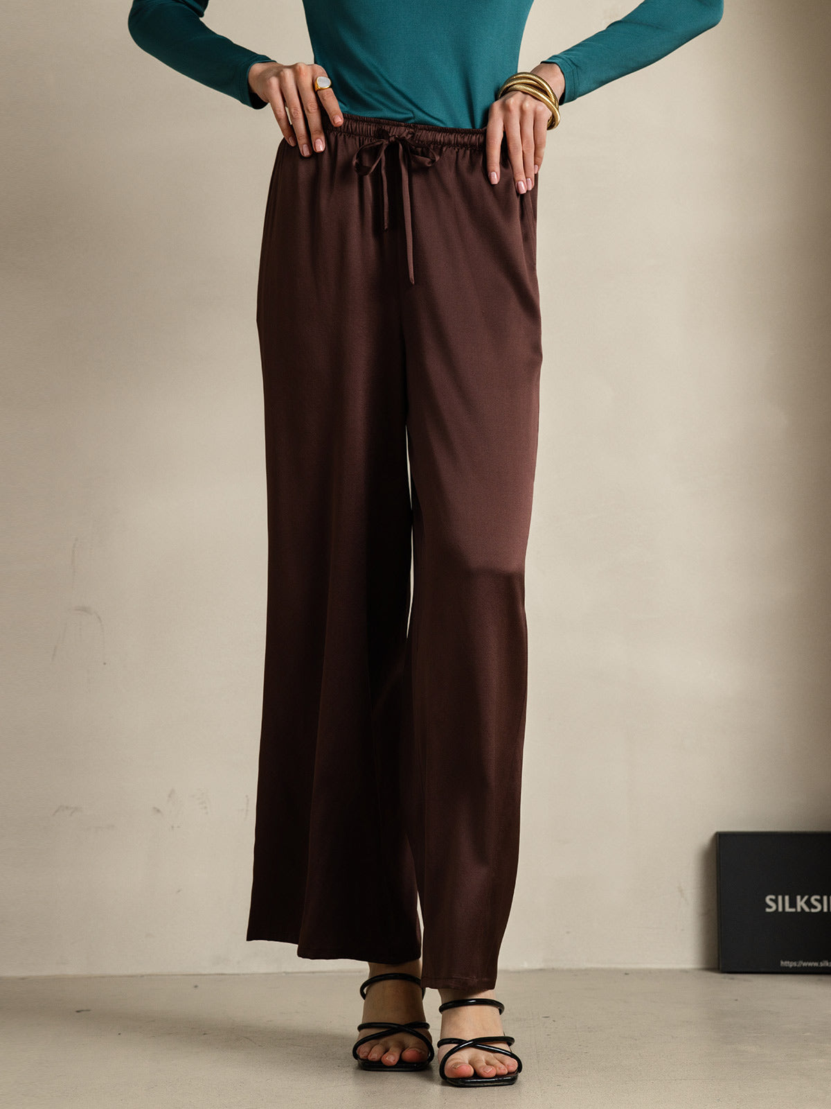 [Kaffe] SilkSilky-NO Womens Pants 004