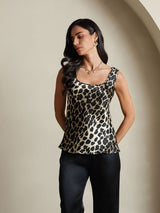 [Leopard] SilkSilky-NO 19Momme Silke Camisoles 006,