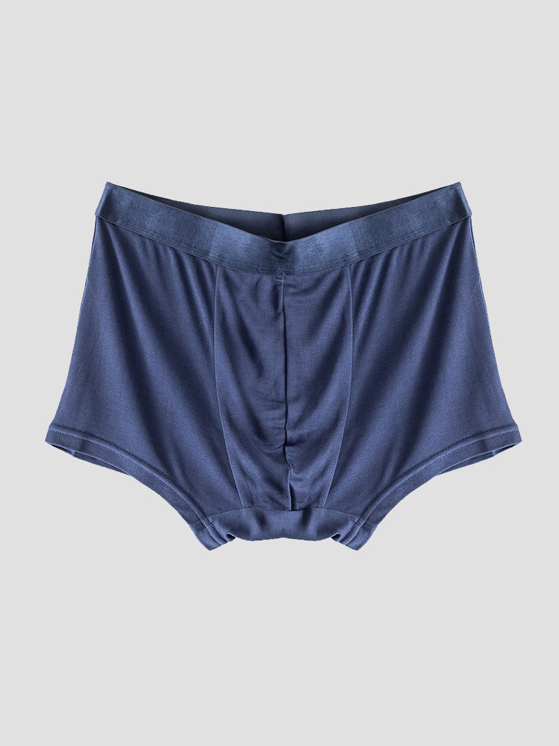 [Mørke blå] SilkSilky-NO Mens Underwear 006
