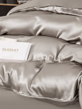 [Grå] SilkSilky-NO 22Momme Duvet Covers 003