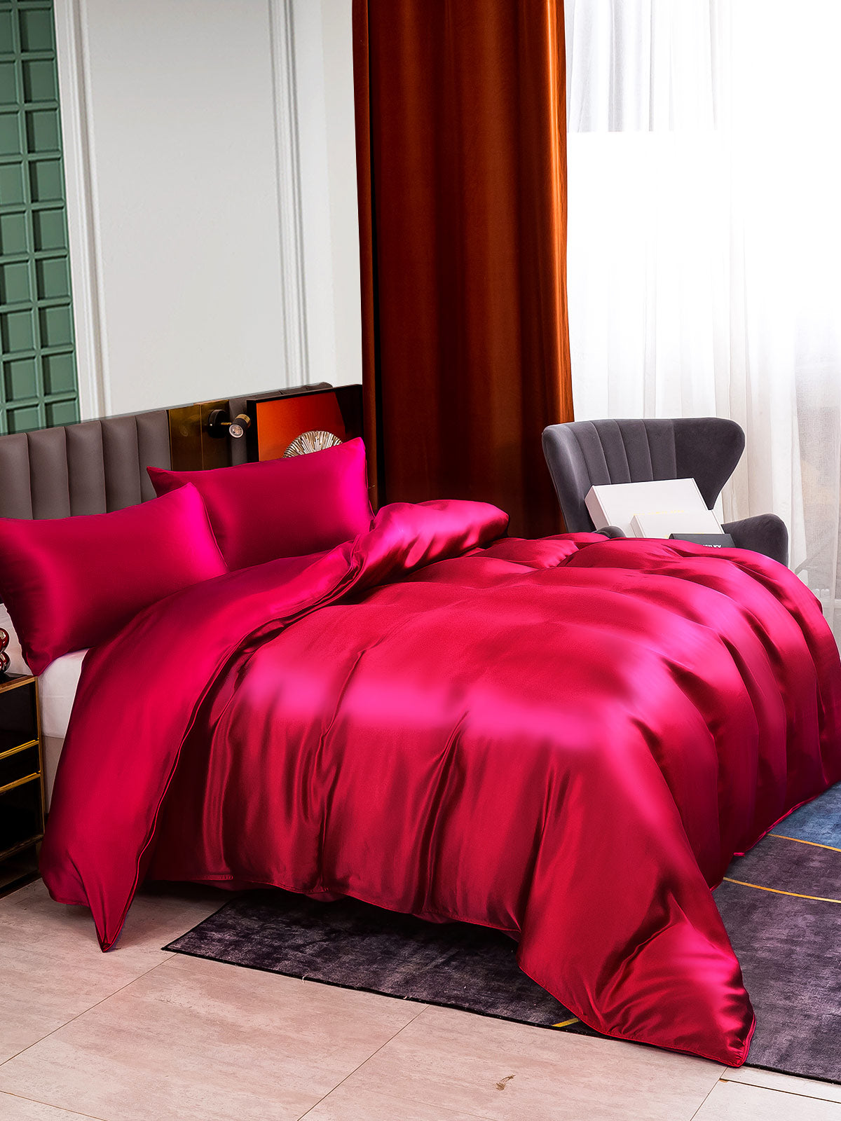 [Vin] SilkSilky-NO 25Momme Bedding Set 003