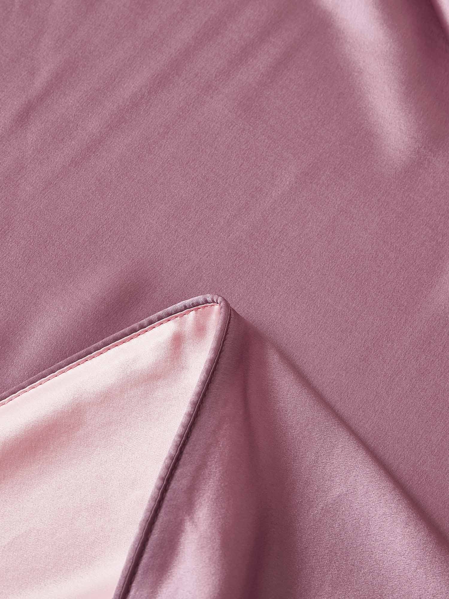 [BlekMauve+Lyserosa] SilkSilky-NO 19Momme Bedding Set 008,