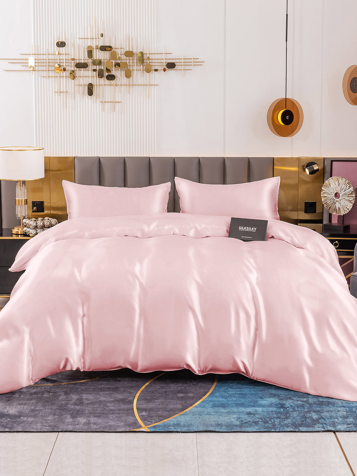 [Rosa] SilkSilky-NO 19Momme Bedding Set 002