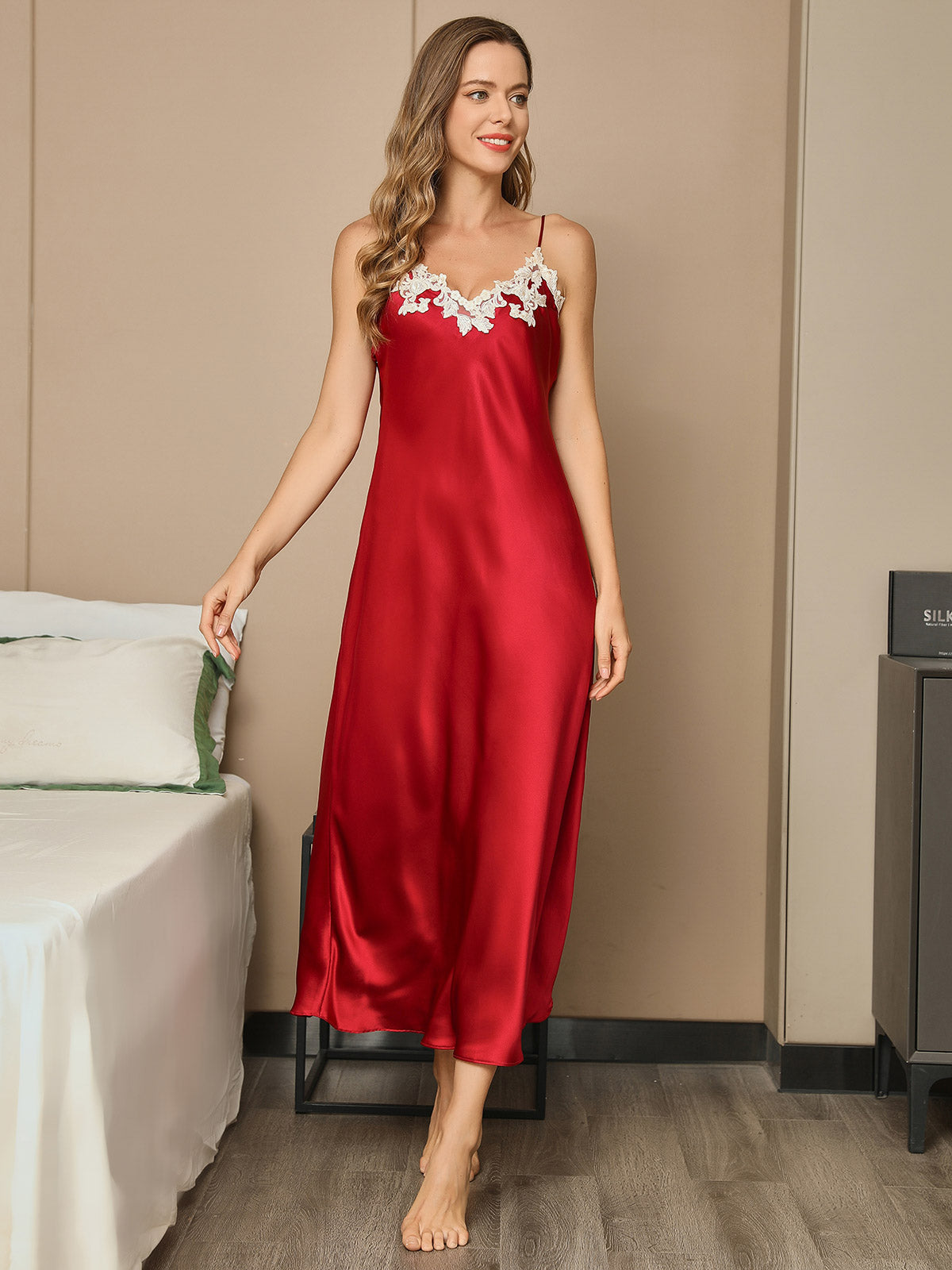 [Vin] SilkSilky-NO 19Momme Dress 004