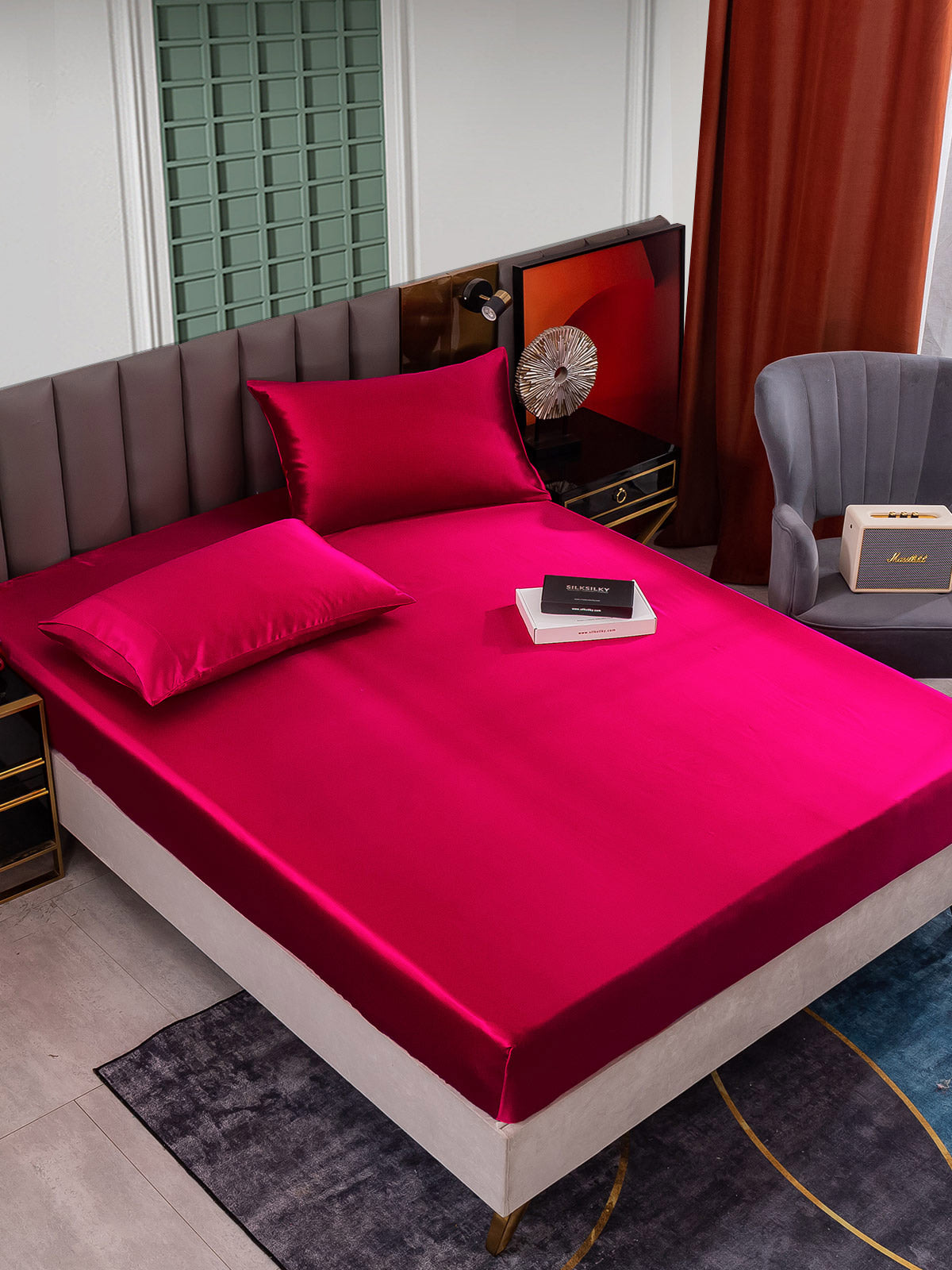 [Vin] SilkSilky-NO 25Momme Bedding Set 001