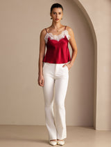 [Vin] SilkSilky-NO V Neck Camisole Topp 006