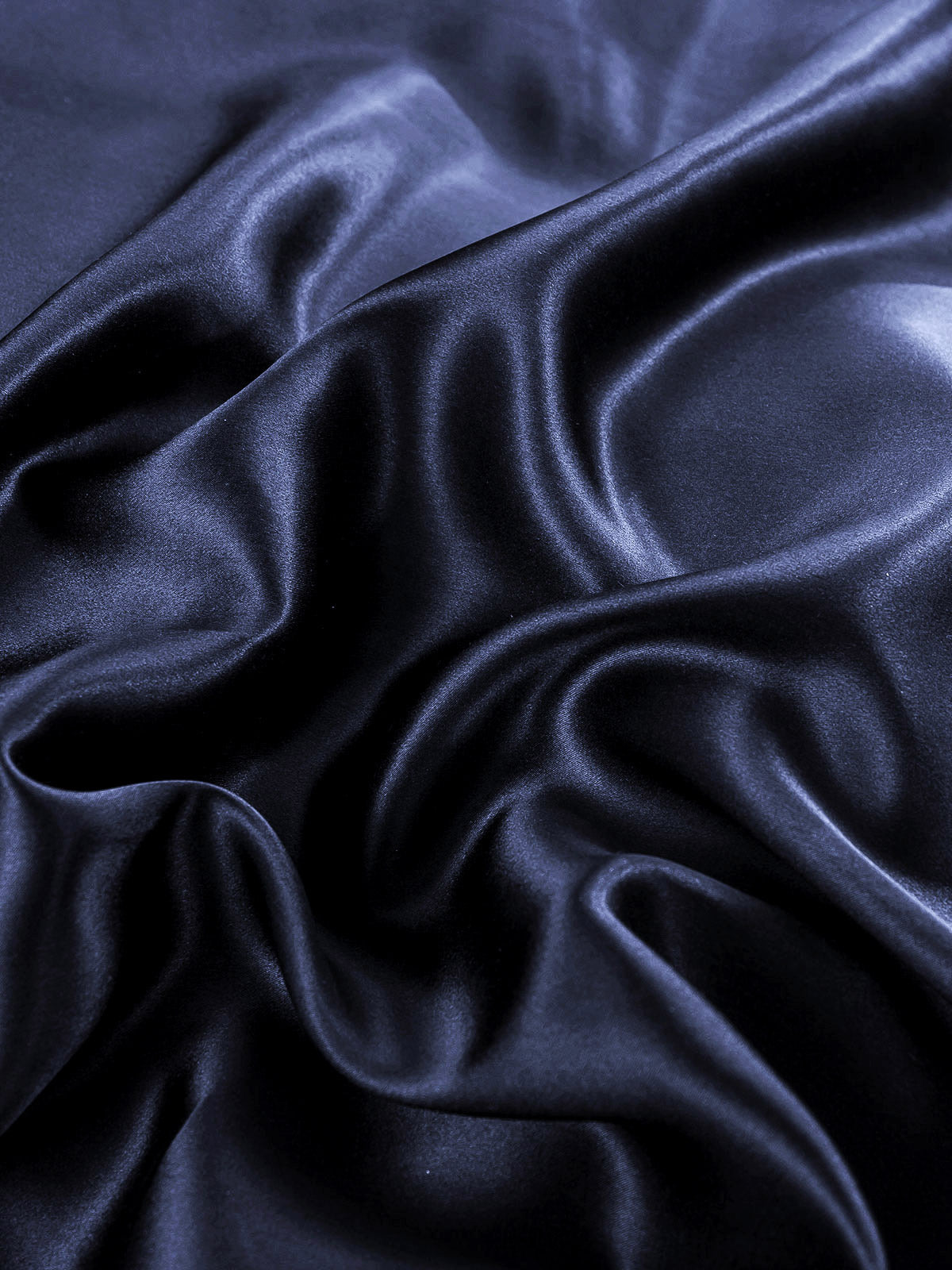 [Mørke blå] SilkSilky-NO 25Momme Bedding Set 006