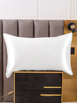 [Hvit] SilkSilky-NO 19Momme Pillowcase 001