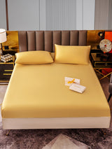 [Champagne] SilkSilky-NO 22Momme Sengesett 001