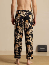 [Svart Drage] SilkSilky-NO Men's Sleep Shorts 004