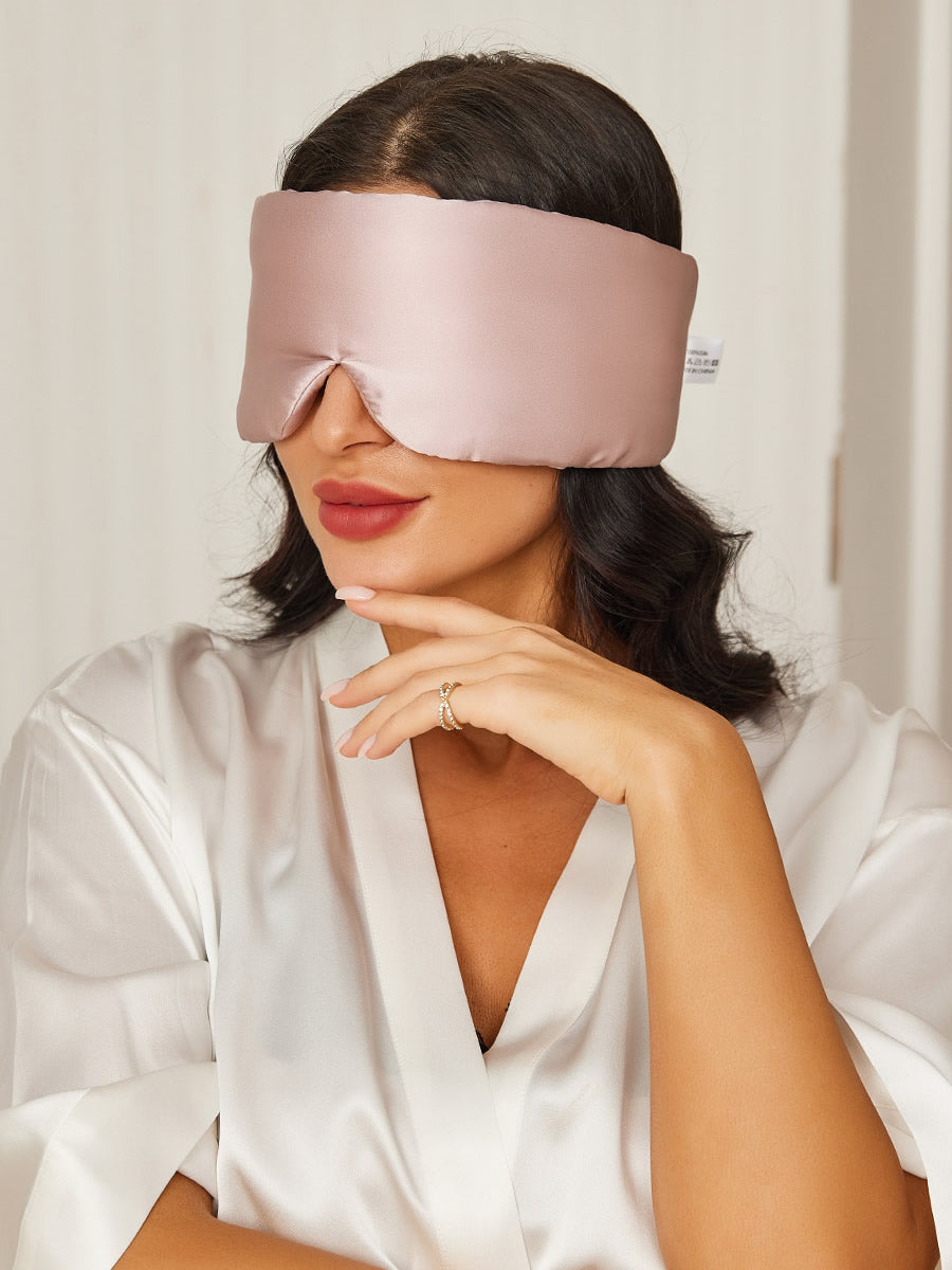 [Lyserosa] SilkSilky-NO 19Momme Eye Mask 001