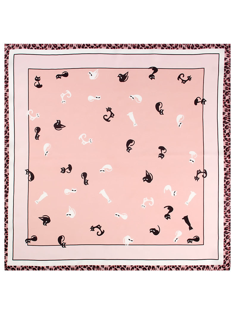 [P032] SilkSilky-NO Pure Silk Scarf 002
