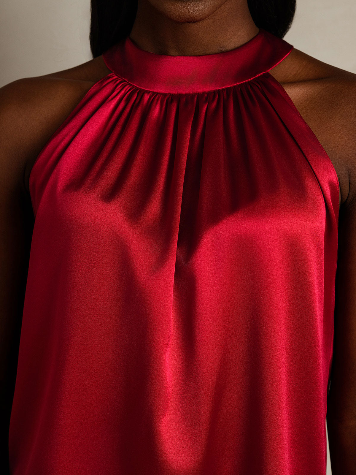 [Vin] SilkSilky-NO 19Momme Silke Womens T-Shirt 008