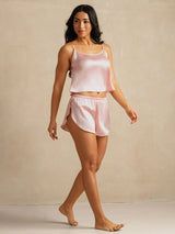 [Rosa] SilkSilky-NO Spaghetti Strap Camisole sett 005