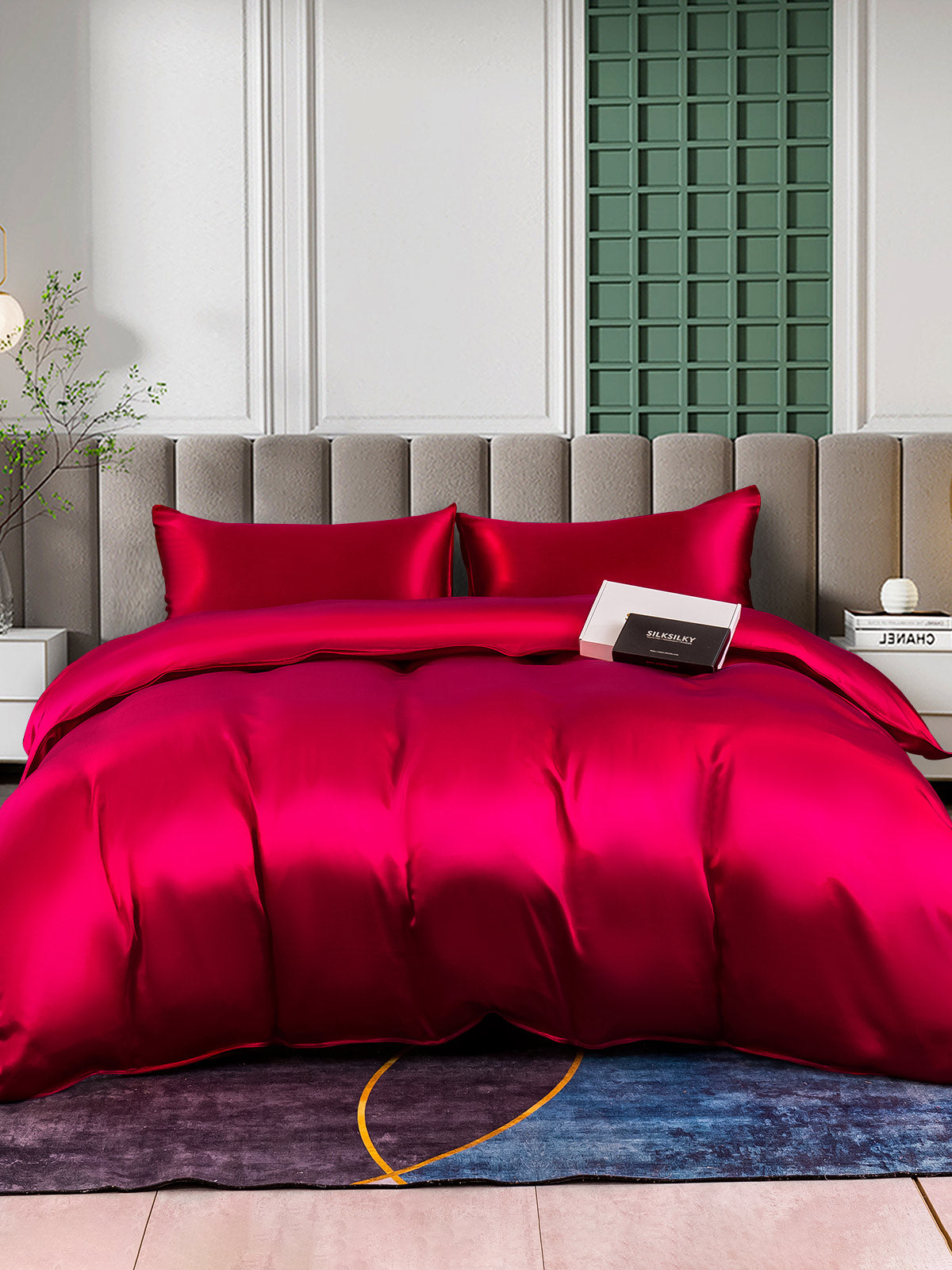 [Vin] SilkSilky-NO 25Momme Bedding Set 002