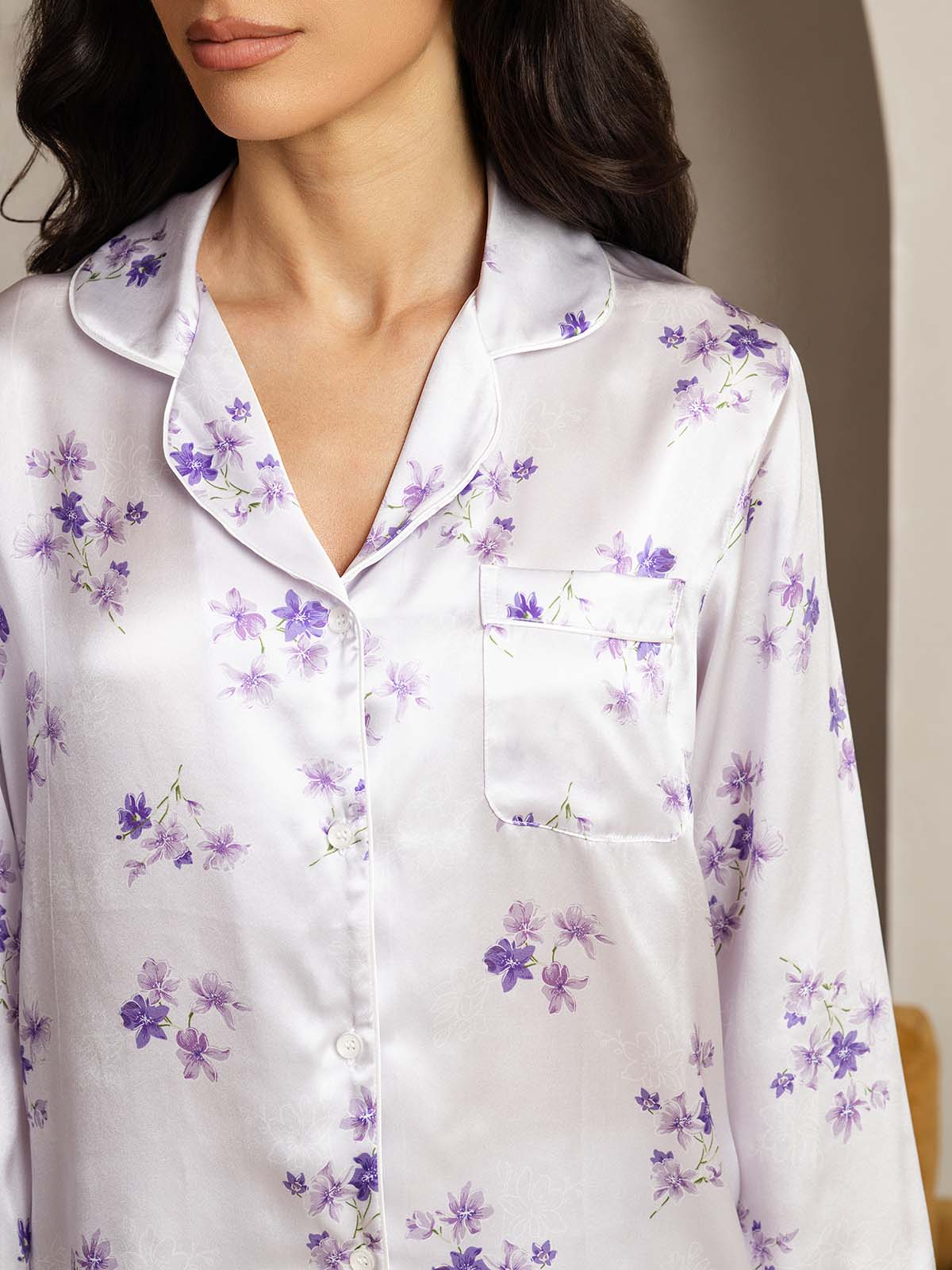 [Syrinblomst] SilkSilky-NO Womens Pajamas 005