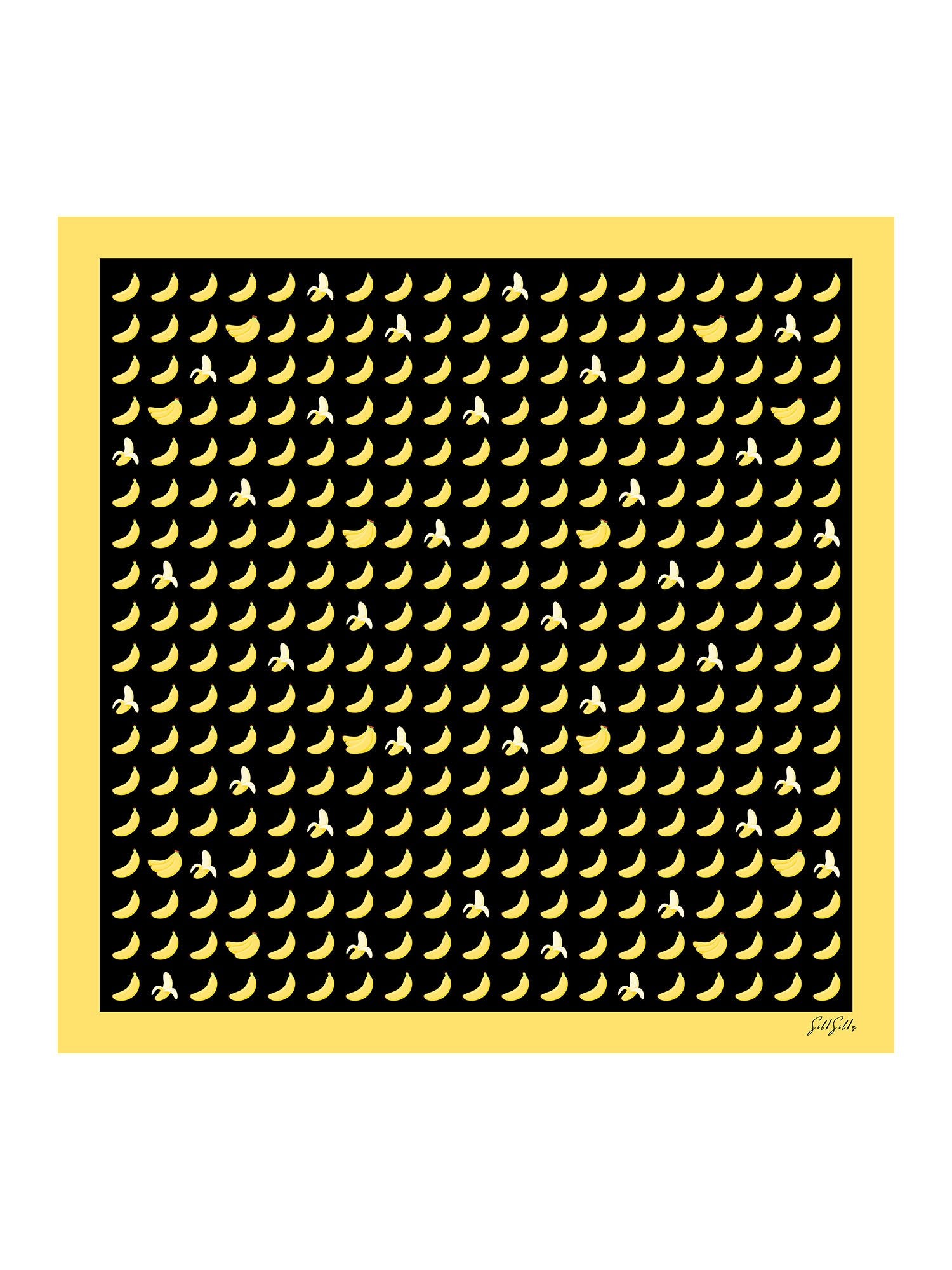 [Svart Banan] SilkSilky-NO Scarf 001