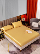 [Champagne] SilkSilky-NO 22Momme Sengesett 002