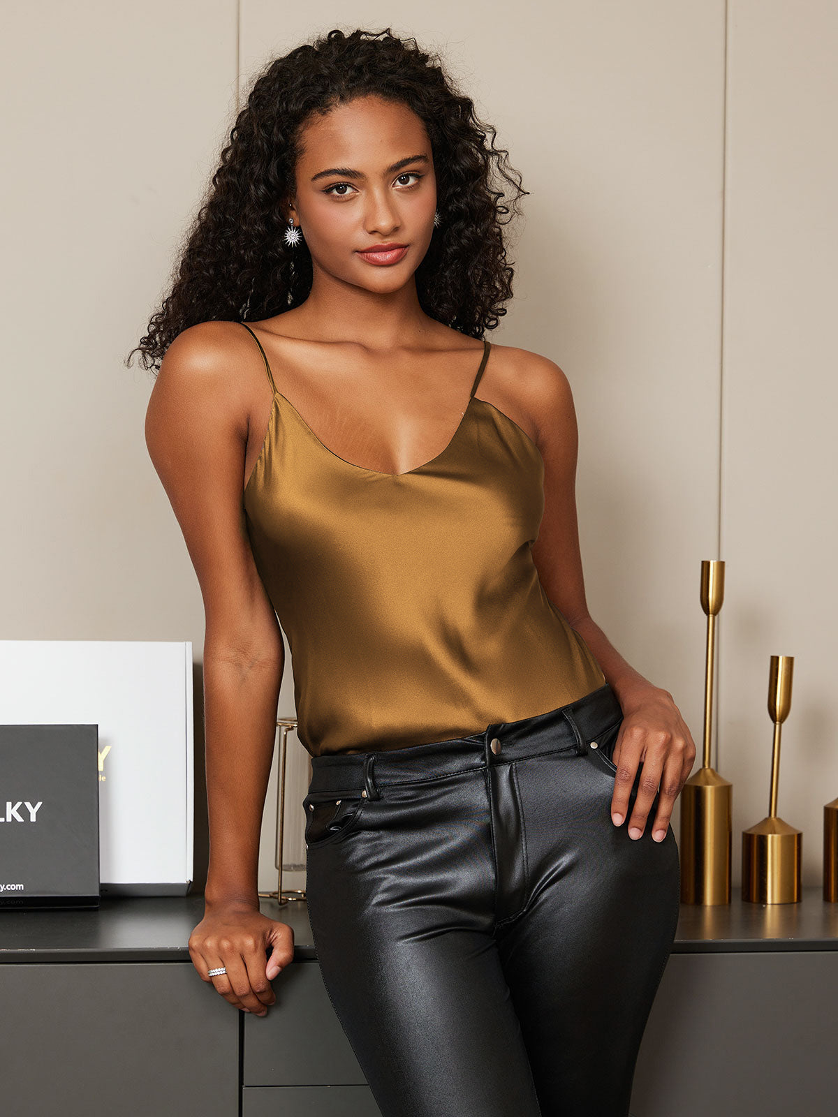 [Kaffe] SilkSilky-NO Camisoles 003