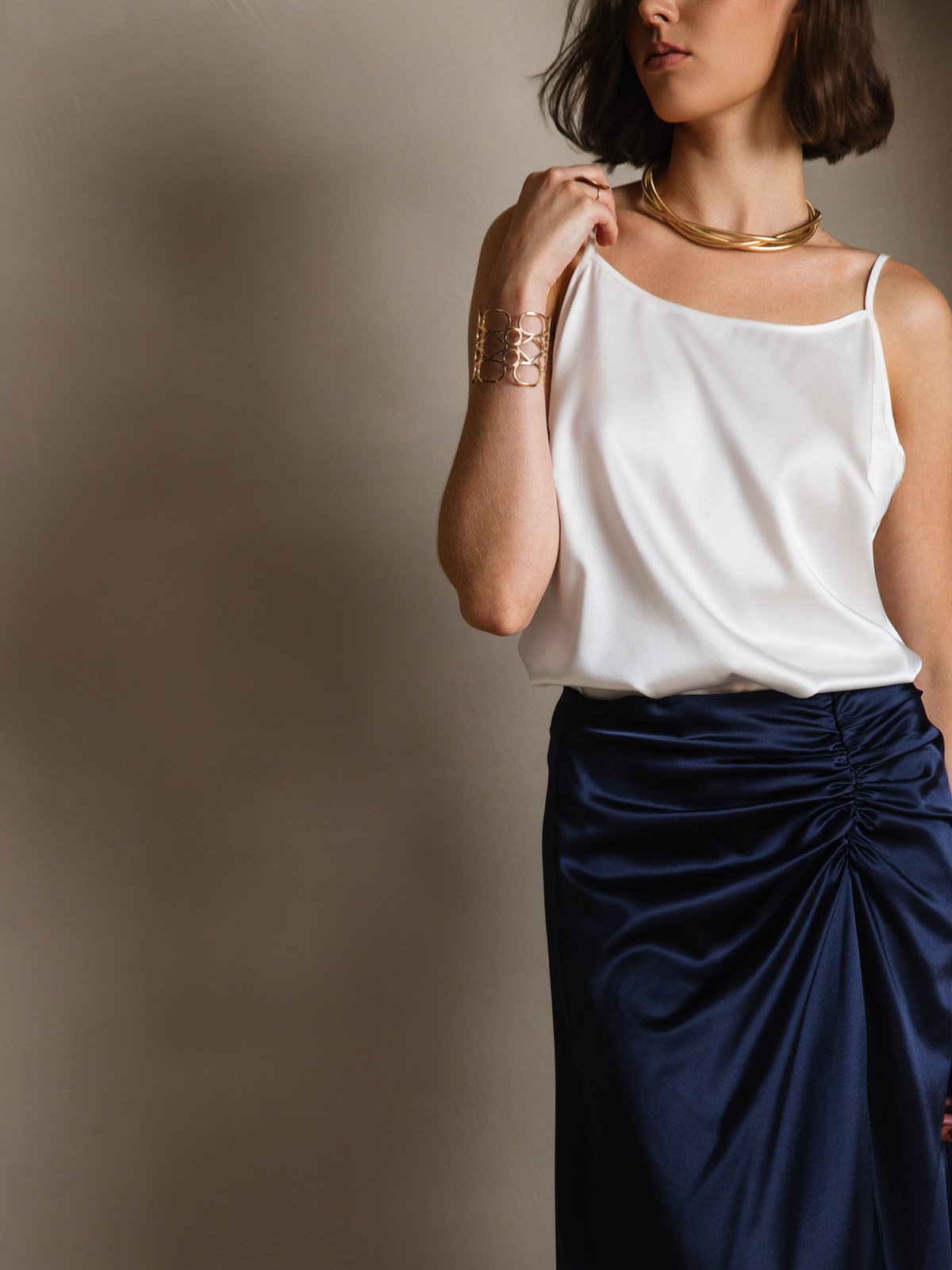 [Hvit] SilkSilky-NO 19Momme Silke Camisoles 008