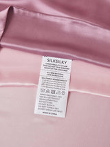 [BlekMauve+Lyserosa] SilkSilky-NO 25Momme Bedding Set 004
