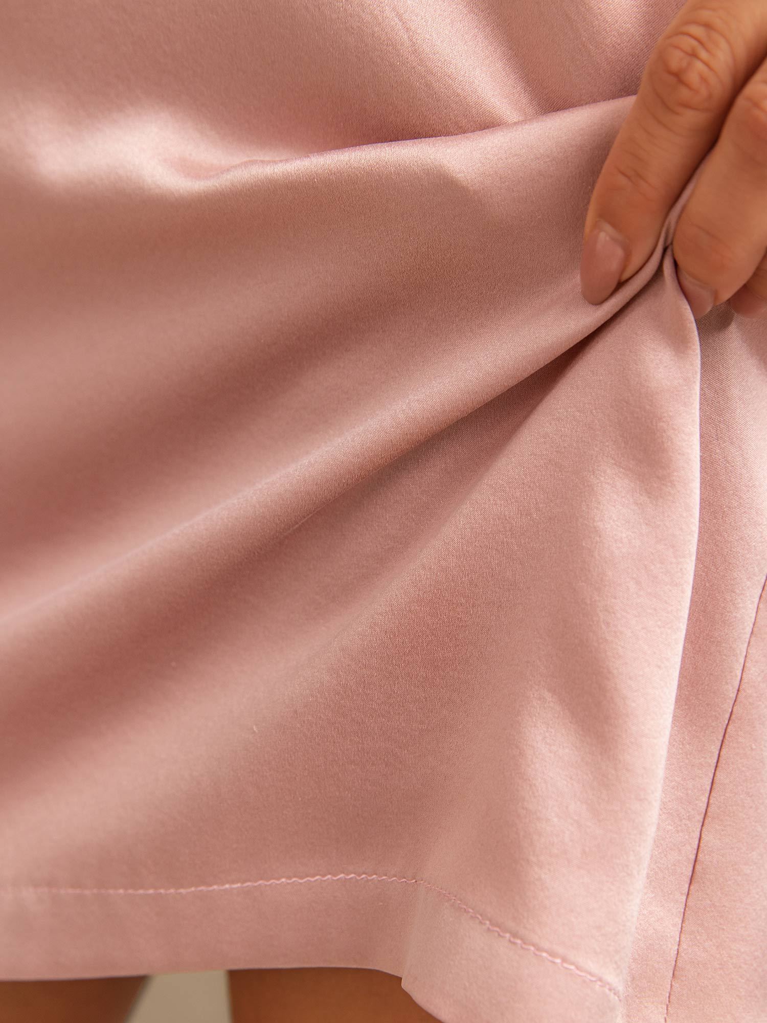 [Ferskenhud] SilkSilky-NO 19Momme Silke Nightgown 006