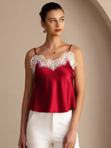 [Vin] SilkSilky-NO V Neck Camisole Topp 003