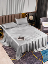 [Sølv] SilkSilky-NO 22Momme Bedding Set 002,
