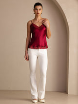 [Vin] SilkSilky-NO V Neck Camisole Topp 006