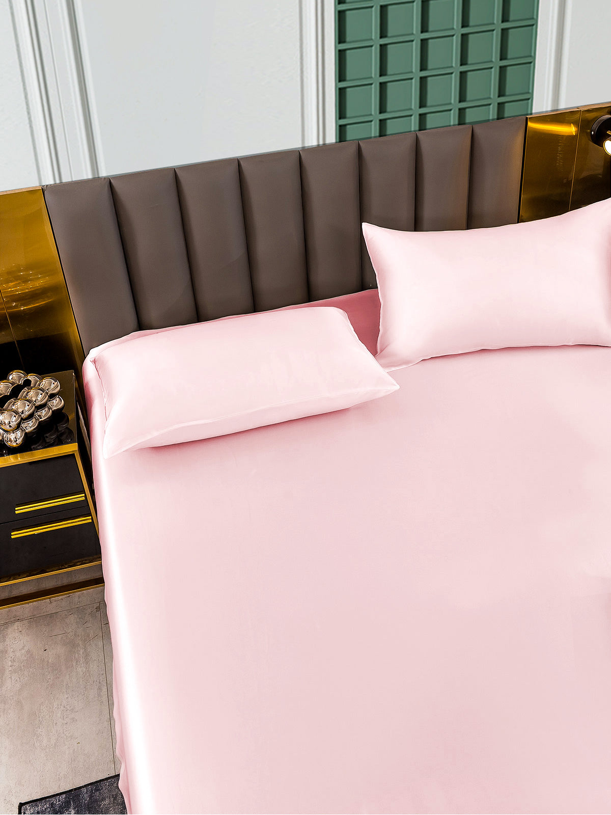 [Rosa] SilkSilky-NO 25Momme Bedding Set 005