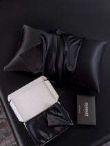 [Svart] SilkSilky-NO 19Momme Pillowcase 006