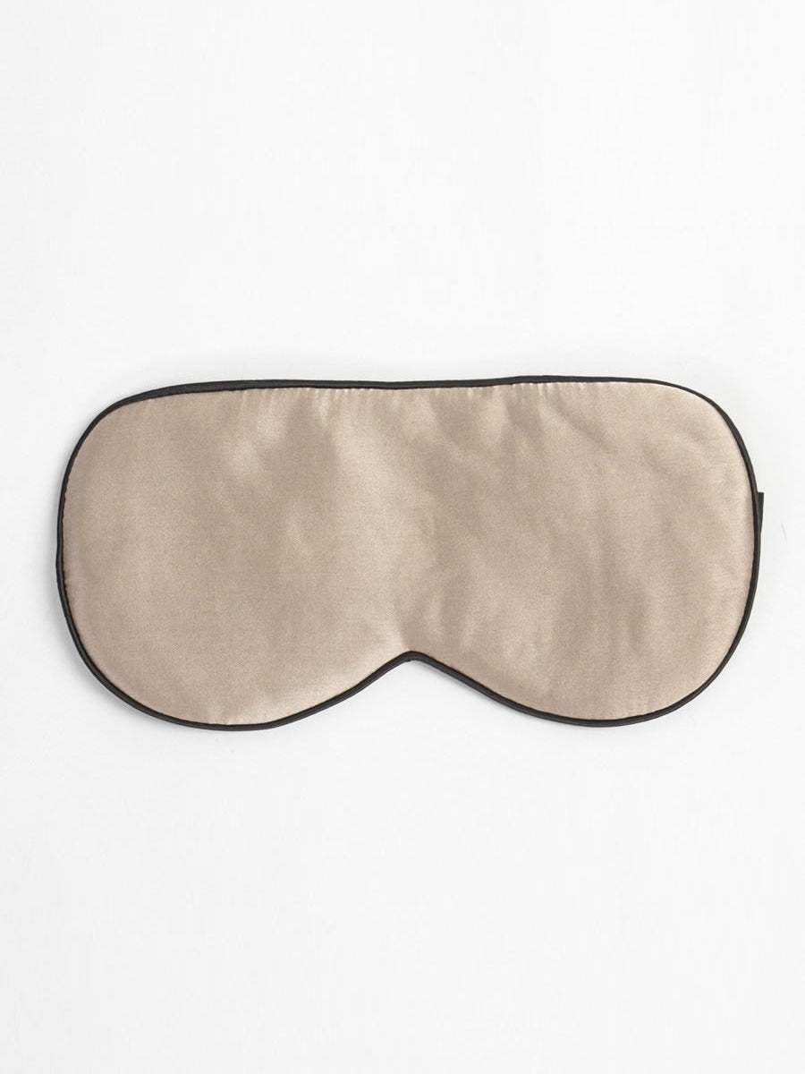 [Mørk Kaki] SilkSilky-NO 19Momme Eye Mask 005