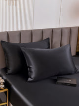 [Svart] SilkSilky-NO 19Momme Pillowcase 001