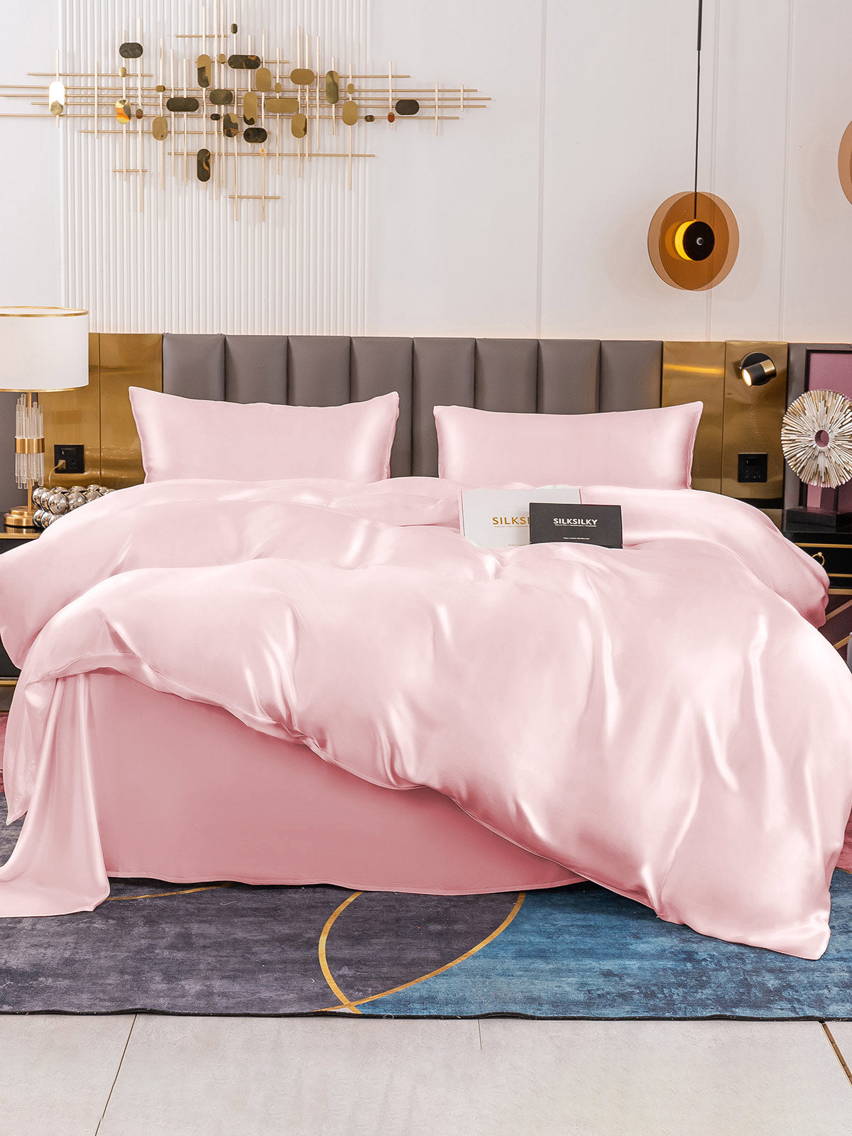 [Rosa] SilkSilky-NO 19Momme Bedding Set 002