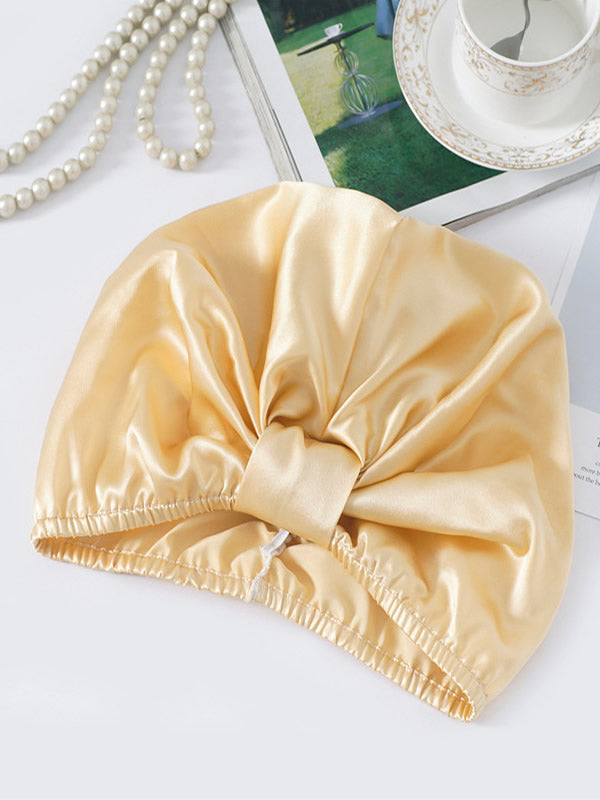 [Champagne] SilkSilky-NO Sleep Cap 002