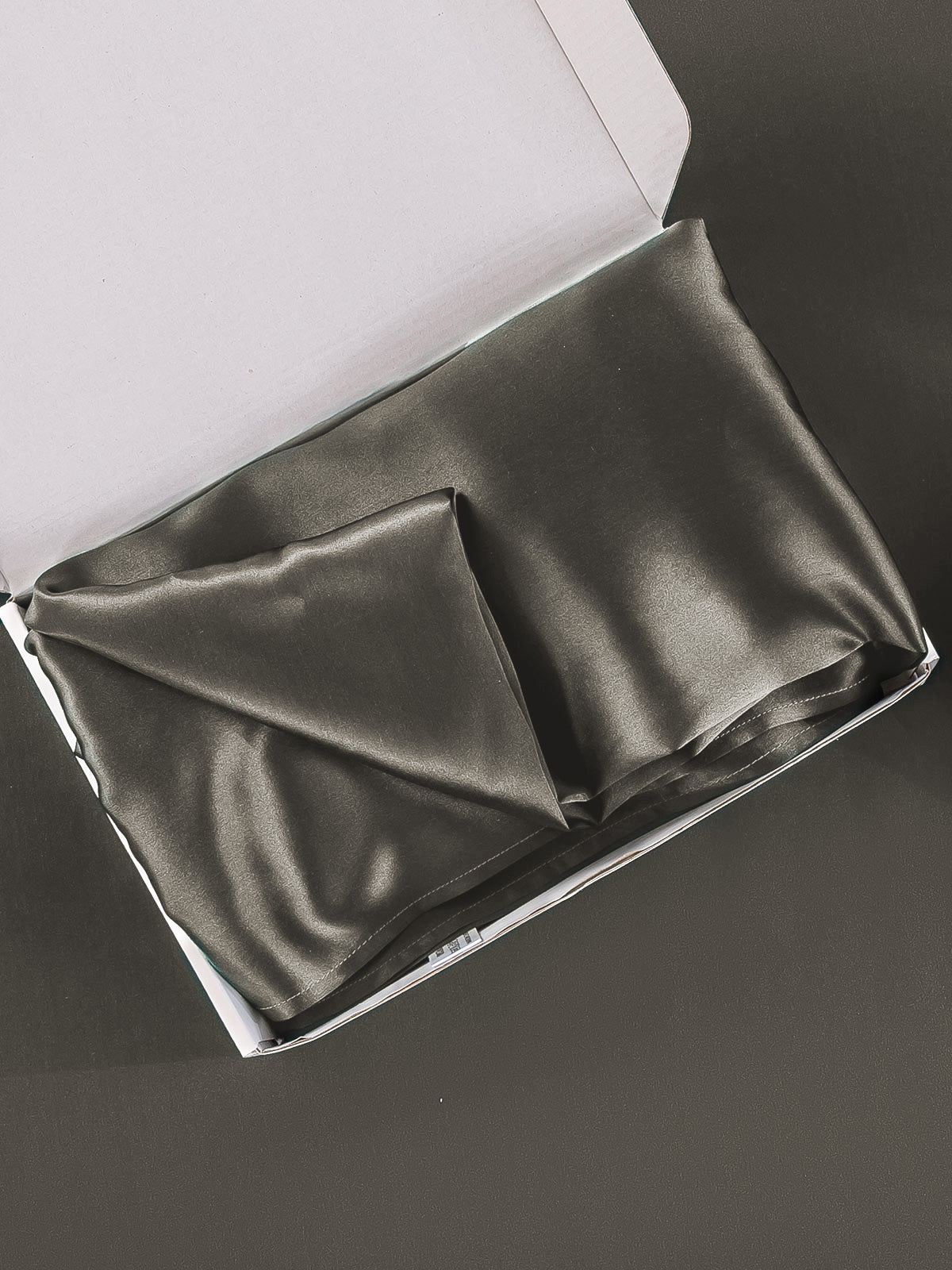 [Mørkegrå] SilkSilky-NO 19Momme Pillowcase 007