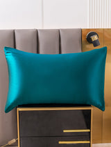 [Blågrønn] SilkSilky-NO 22Momme Pillowcase 001