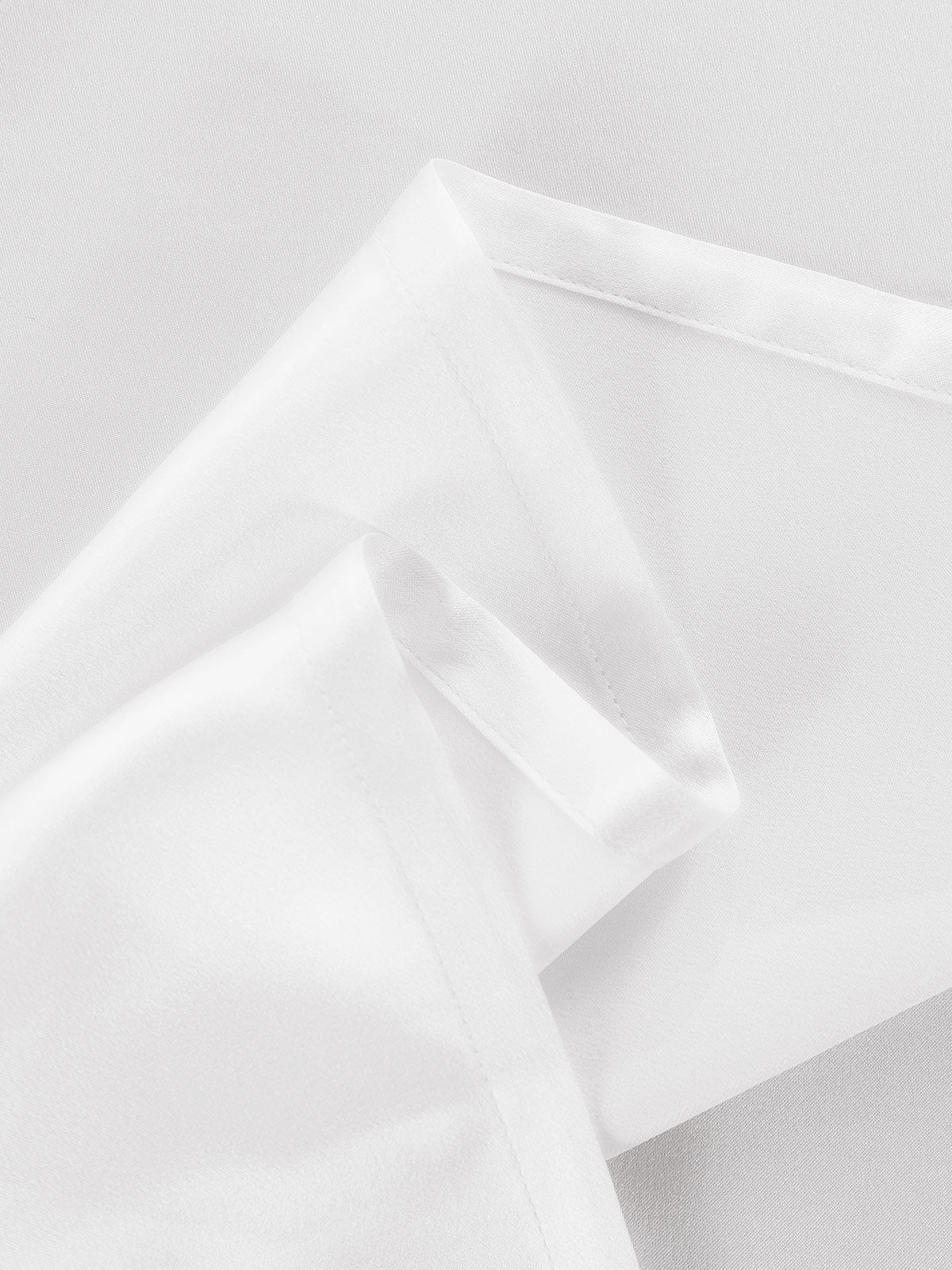 [Hvit] SilkSilky-NO 25Momme Sheet 005